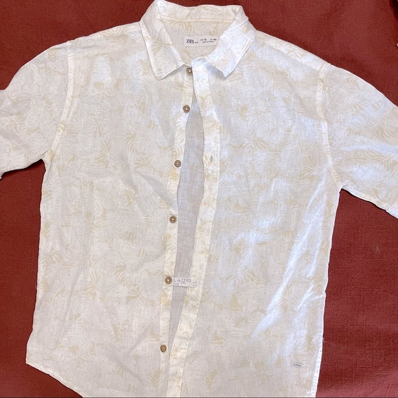 Zara Other - ZARA KIDS BOYS BUTTON UP SHIRT 10